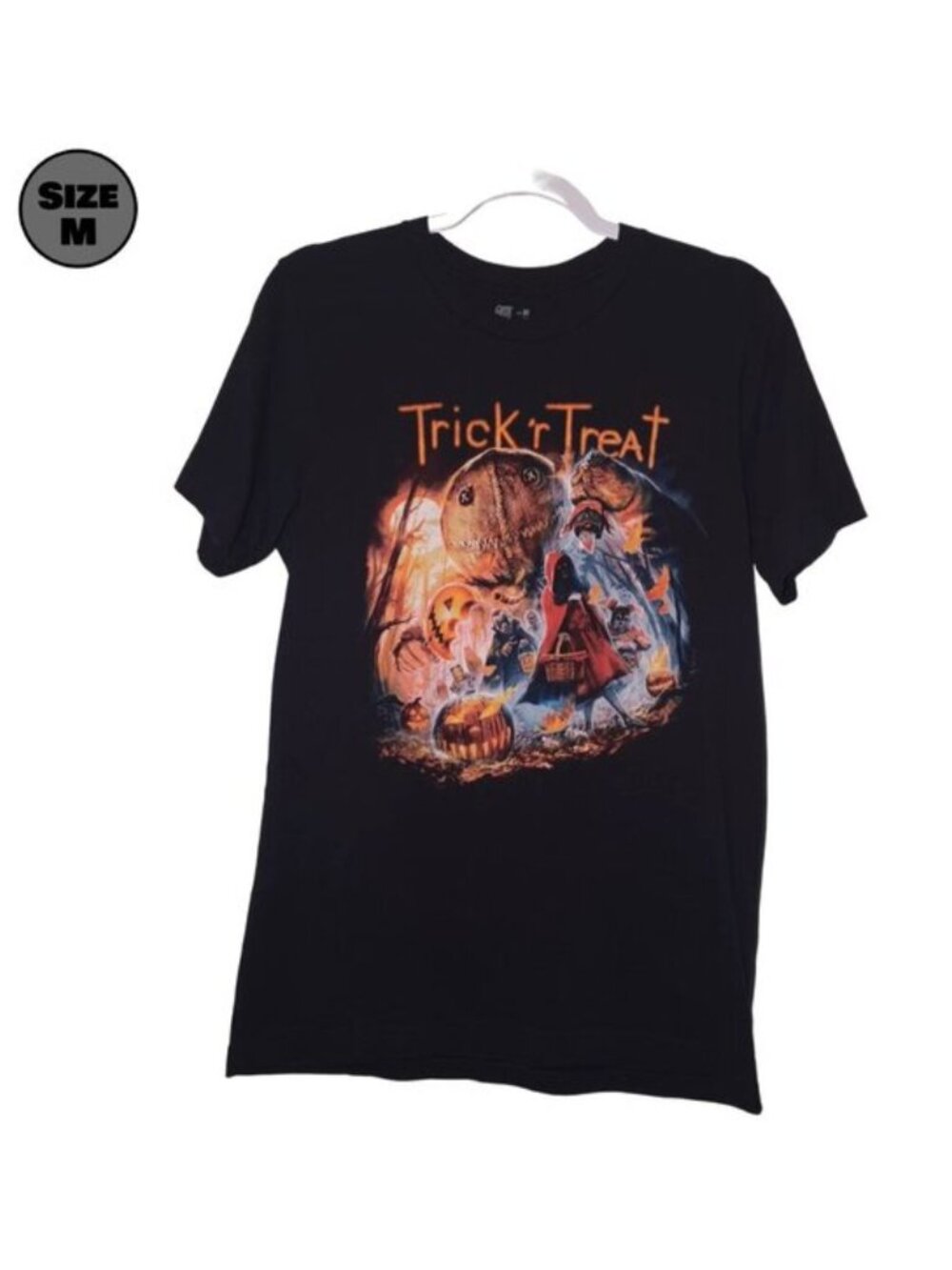Trick 'r Treat USED Shirt (M, Black, Horror, Anthology, Cavity Colors)